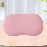 Memory Foam Pillow for Sleeping Ergonomic Cervical Pillow Neck Support Pillow Contour Support Bed Pillow for Neck Shoulder Pain Pink - Rear View