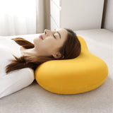 Memory Foam Pillow for Sleeping Ergonomic Cervical Pillow Neck Support Pillow Contour Support Bed Pillow for Neck Shoulder Pain Pink - Extra Image