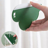 Water Blade PP Silicone Squeegee Efficient Fog Removal Hangable Mini Water Wiper for Bathroom Kitchen Window White - Extra Image