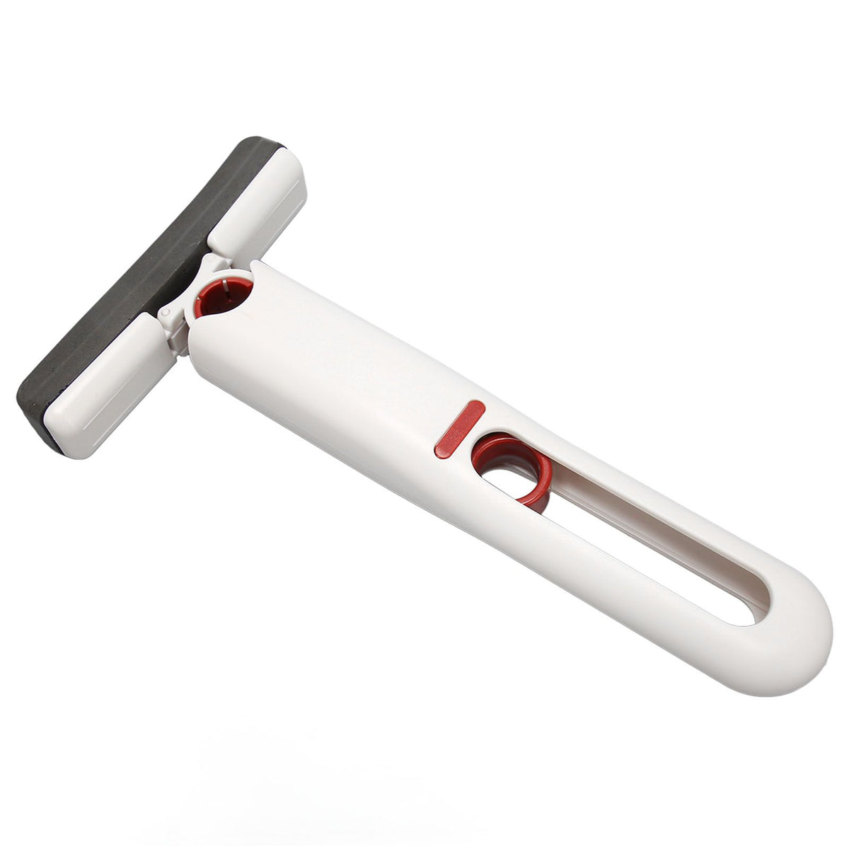 Portable Self Squeeze Short Mop Portable Mini Mop Hand Free Squeeze Mop for Bathroom Kitchens Tableware Desktop Glass