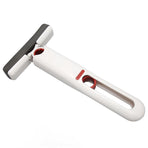 Portable Self Squeeze Short Mop Portable Mini Mop Hand Free Squeeze Mop for Bathroom Kitchens Tableware Desktop Glass