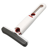 Portable Self Squeeze Short Mop Portable Mini Mop Hand Free Squeeze Mop for Bathroom Kitchens Tableware Desktop Glass
