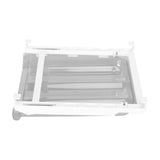 Fridge Egg Drawer Organizer Holder Large Capacity Plastic Extendable Egg Holder Drawer for Fridge Shelf Kitchen
