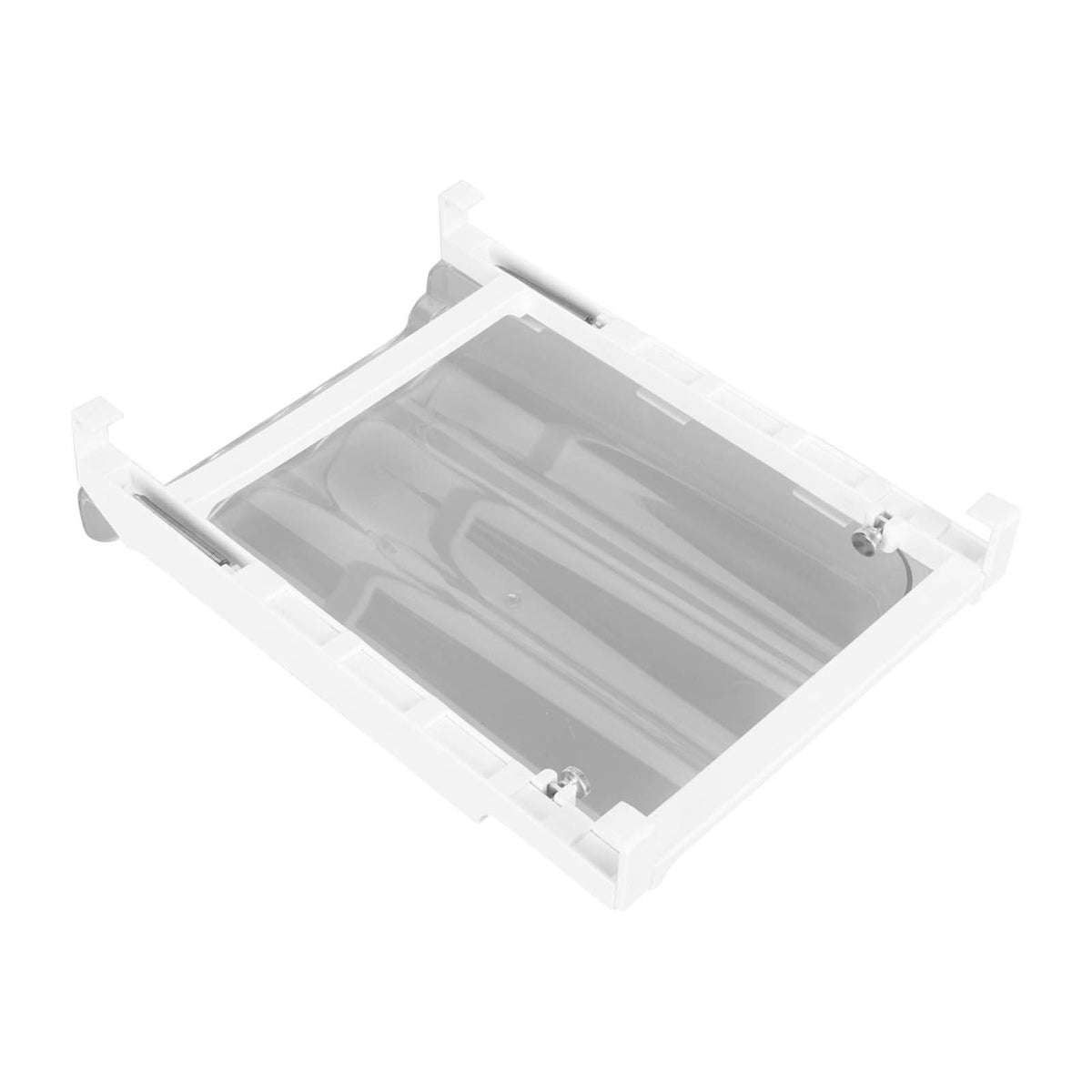 Fridge Egg Drawer Organizer Holder Large Capacity Plastic Extendable Egg Holder Drawer for Fridge Shelf Kitchen