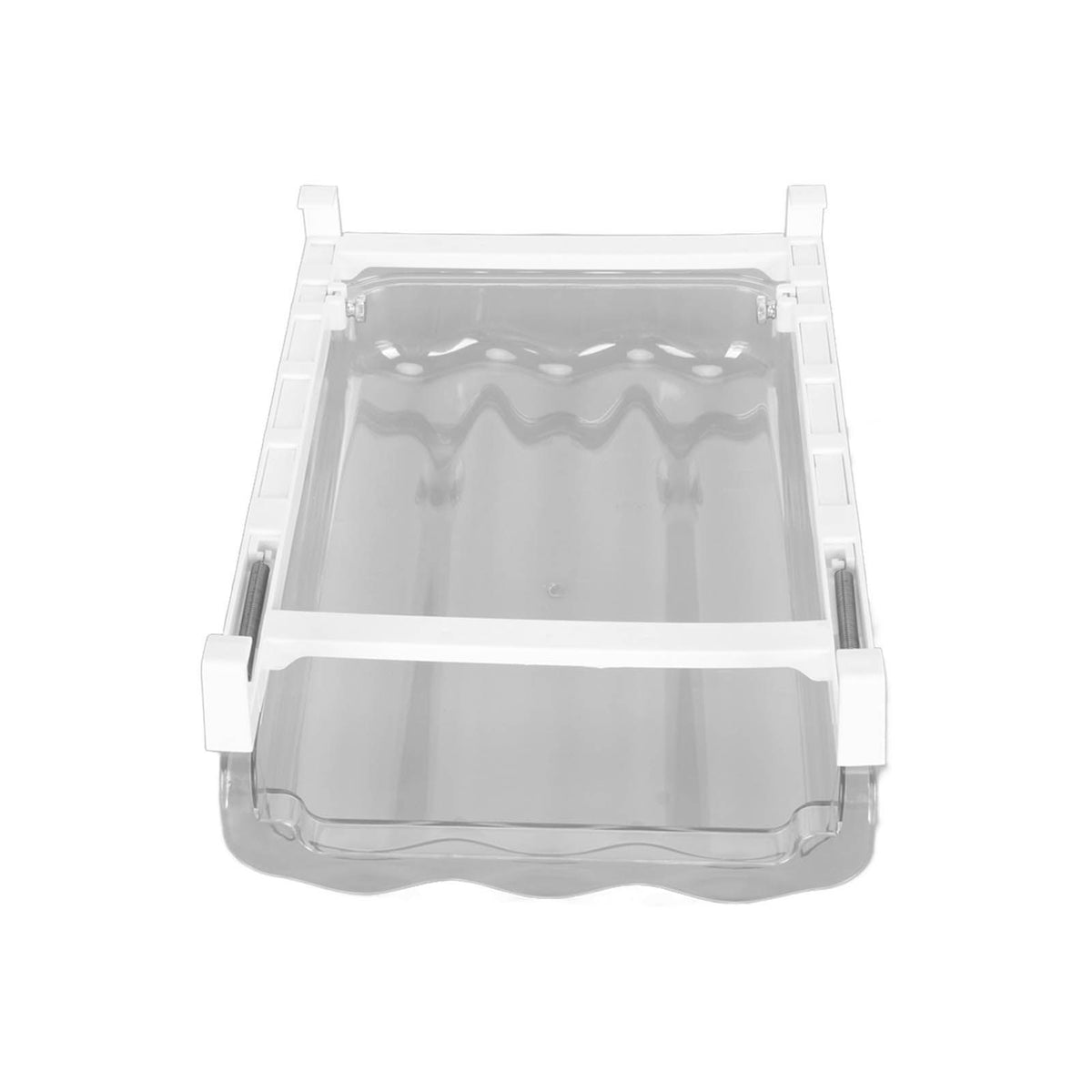 Fridge Egg Drawer Organizer Holder Large Capacity Plastic Extendable Egg Holder Drawer for Fridge Shelf Kitchen
