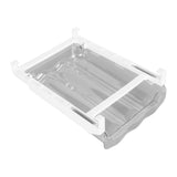 Fridge Egg Drawer Organizer Holder Large Capacity Plastic Extendable Egg Holder Drawer for Fridge Shelf Kitchen