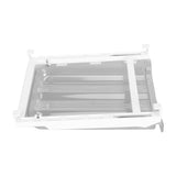 Fridge Egg Drawer Organizer Holder Large Capacity Plastic Extendable Egg Holder Drawer for Fridge Shelf Kitchen - Low Angle
