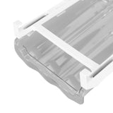 Fridge Egg Drawer Organizer Holder Large Capacity Plastic Extendable Egg Holder Drawer for Fridge Shelf Kitchen