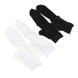 2 Pair Funny Magnetic Suction 3D Doll Couple Socks Funny Holding Hands Socks for Couple Black and White