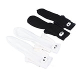 2 Pair Funny Magnetic Suction 3D Doll Couple Socks Funny Holding Hands Socks for Couple Black and White - Extra Image