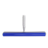 Silicone Screen Film Roller Blue Iron Bearing Anti Static High Resilience Silicone Manual Roller for Screen 10in