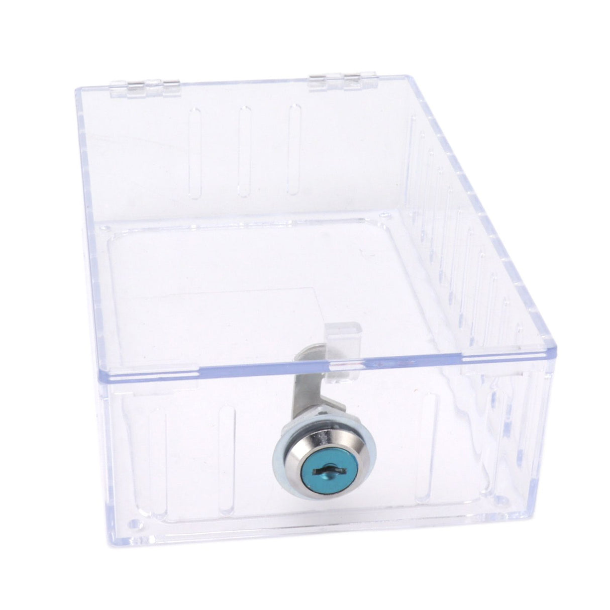 Thermostat Lock Box Large Universal Home Locking Thermostat Guard Clear Cover with Key for Thermostat On Wall