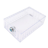 Thermostat Lock Box Large Universal Home Locking Thermostat Guard Clear Cover with Key for Thermostat On Wall