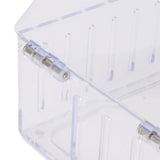 Thermostat Lock Box Large Universal Home Locking Thermostat Guard Clear Cover with Key for Thermostat On Wall
