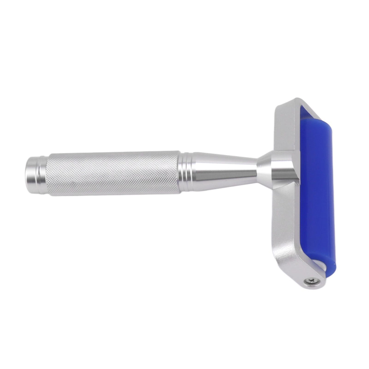 Blue Silicone Manual Roller Static Cleaner Tool Sticky Roller for Screen Film Hair Dust Remover Low Viscosity 6in