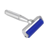 Blue Silicone Manual Roller Static Cleaner Tool Sticky Roller for Screen Film Hair Dust Remover Low Viscosity 8in