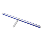 Blue Silicone Manual Roller Static Cleaner Tool Sticky Roller for Screen Film Hair Dust Remover Low Viscosity 18in - Rear View