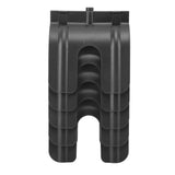 5PCS Drywall Marking Tool Accurate Marking Dry Wall Electric Box Positioner for Electrical Outlets Black - Front View