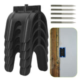 5PCS Drywall Marking Tool Accurate Marking Dry Wall Electric Box Positioner for Electrical Outlets Black - Extra Image