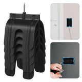 5PCS Drywall Marking Tool Accurate Marking Dry Wall Electric Box Positioner for Electrical Outlets Black - Extra Image