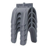 5PCS Drywall Marking Tool Accurate Marking Dry Wall Electric Box Positioner for Electrical Outlets Grey
