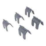 5PCS Drywall Marking Tool Accurate Marking Dry Wall Electric Box Positioner for Electrical Outlets Grey - Close-Up Angle