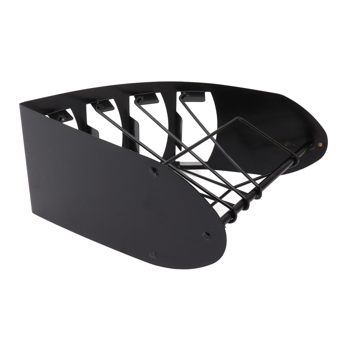 Remote Control Storage Rack Iron Holder Hollow 4 Compartment Remote Control Organizer Box for Desk Office