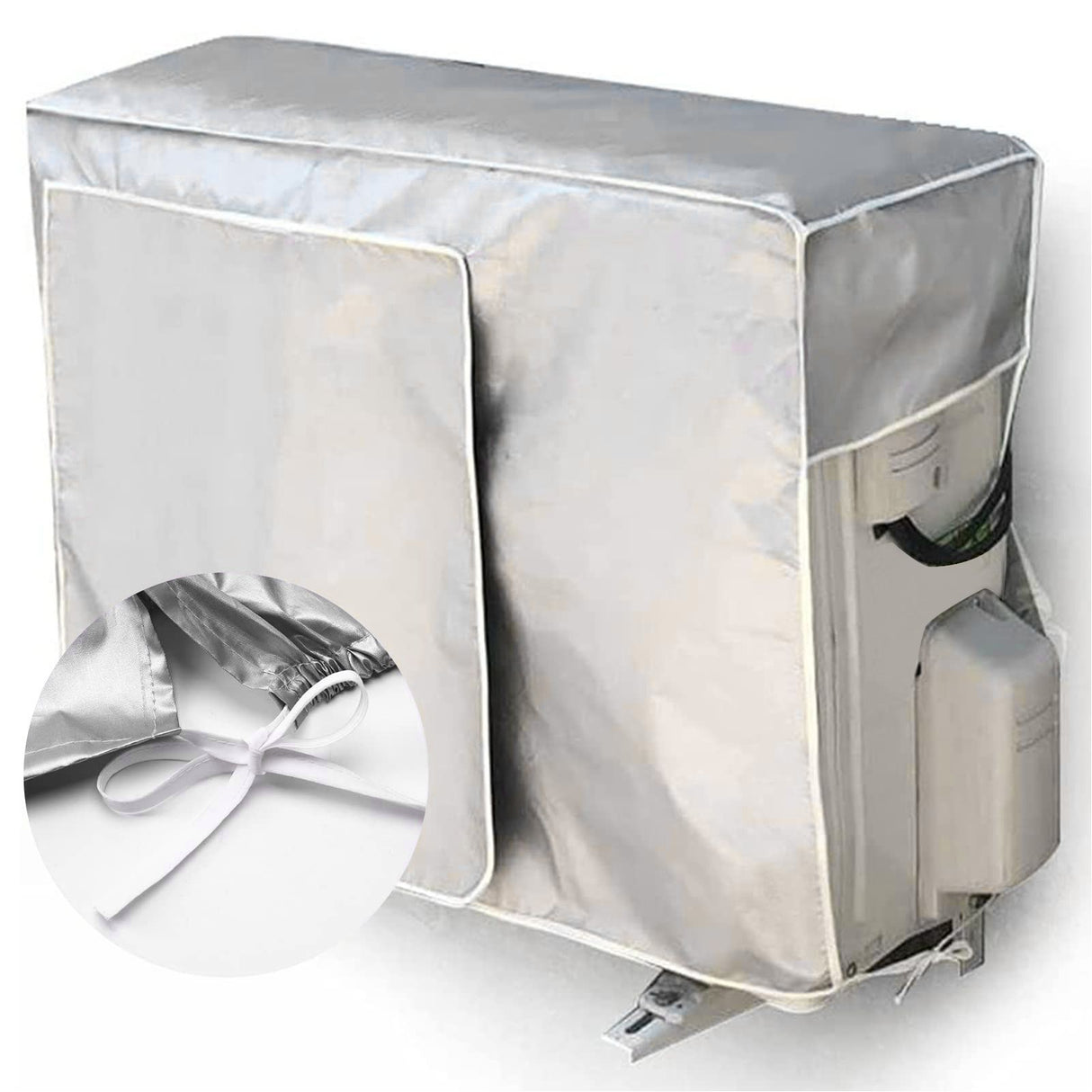 Window Air Conditioner Cover Sun Protection Waterproof Dustproof Air Conditioner Protection Cover for Winter Outside 96x40x70cm / 37.8x15.7x27.6in