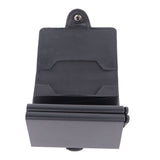 Card Holder Black Card Case RFID Blocking Aluminium Alloy PU Anti Degaussing Large Capacity Withstand Wear Card Wallet