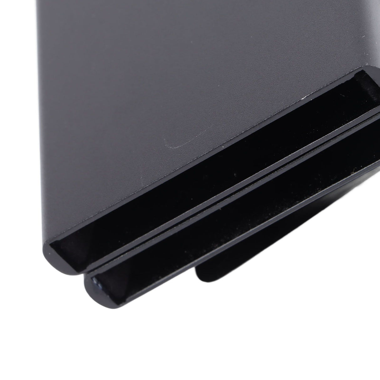 Card Holder Black Card Case RFID Blocking Aluminium Alloy PU Anti Degaussing Large Capacity Withstand Wear Card Wallet