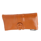 Women Wallet RFID Blocking Large Capacity Zipper Closure PU Leather Retro Style Lady Wallet - 45-Degree Angle