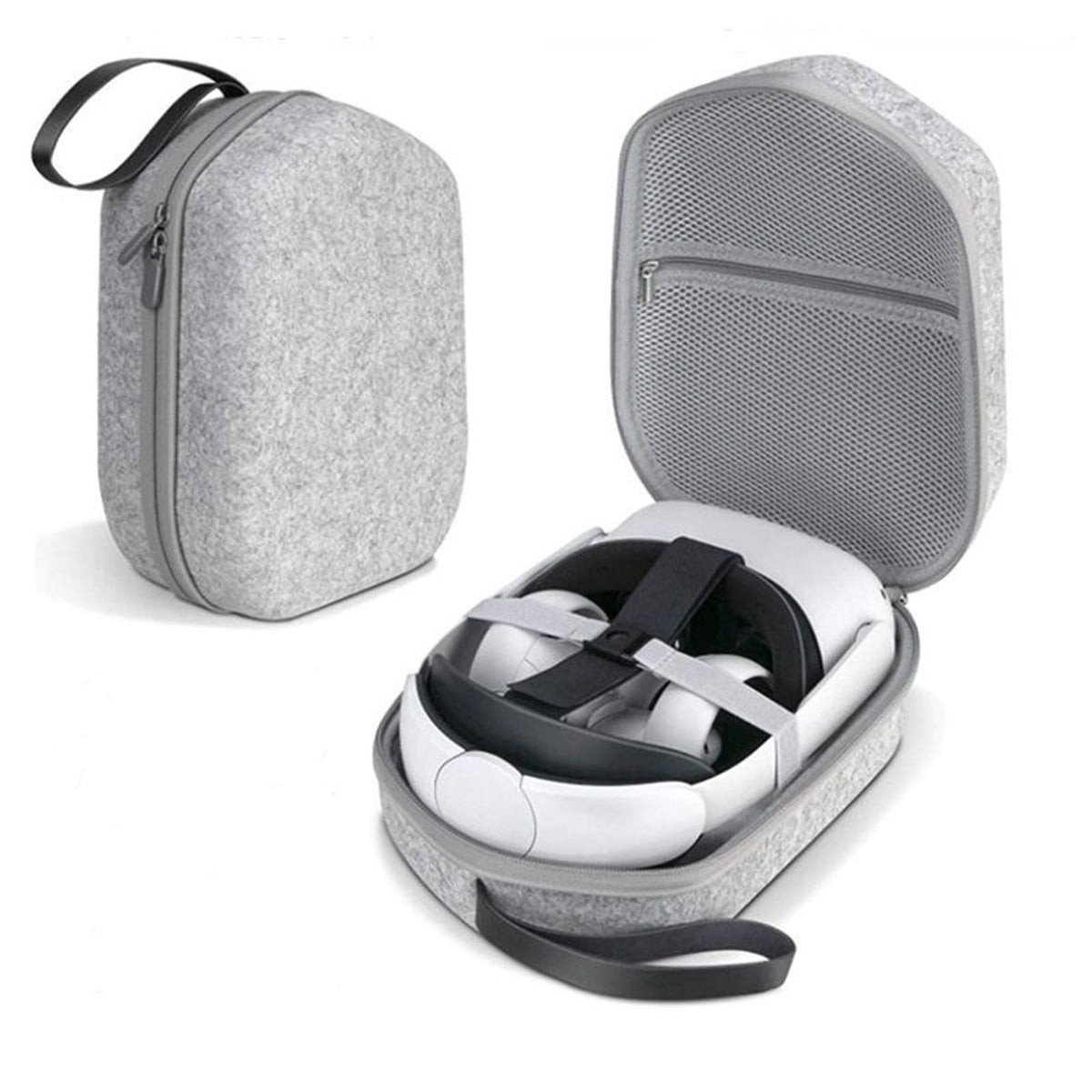 VR Glasses Storage Bag EVA Anti Scratch Portable VR Gaming Glasses Carrying Case for Quest 2