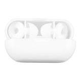 3 Pairs Noise Cancelling Silicone Ear Plugs Reusable Noise Reduction Waterproof Earplugs for Sleeping Swimming Ring Shape White