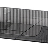Desktop Organizer 2 Tier Ample Space Modern Storage Rack Shelves for Office Bedroom Home Decoration Grey