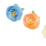 50 Pcs Camellia Flower Decor DIY Corsage Headdress Artificial Flower Heads False Rose Head Little Flower Buds - Extra Image