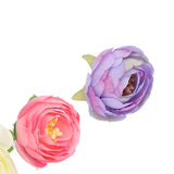 50 Pcs Camellia Flower Decor DIY Corsage Headdress Artificial Flower Heads False Rose Head Little Flower Buds - Extra Image