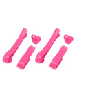 Plastic Beach Bag Hooks Accessories for Bogg Bags Insert Charm Cutie Cup Holder Connector Key Holder Rose Red