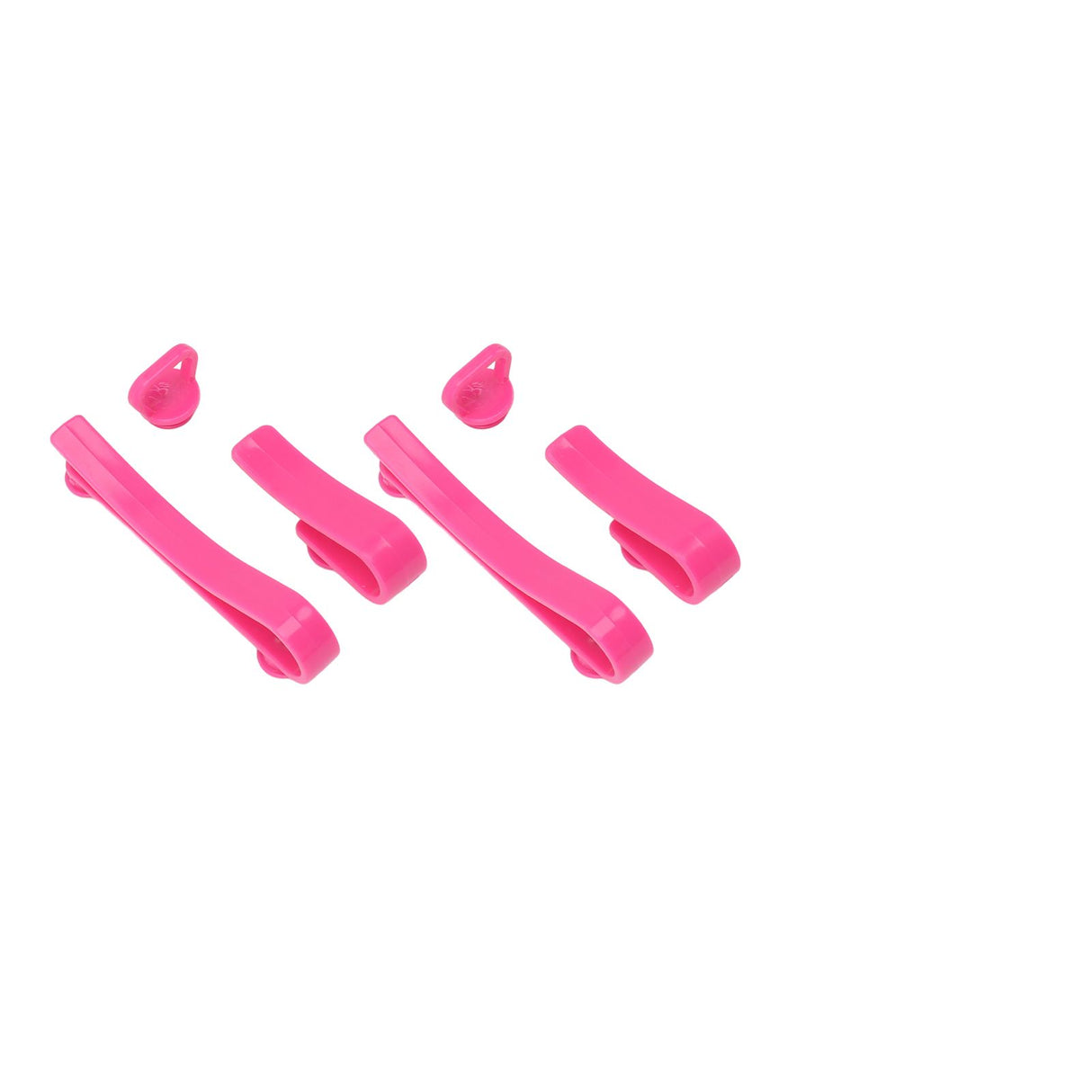 Plastic Beach Bag Hooks Accessories for Bogg Bags Insert Charm Cutie Cup Holder Connector Key Holder Rose Red