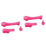 Plastic Beach Bag Hooks Accessories for Bogg Bags Insert Charm Cutie Cup Holder Connector Key Holder Rose Red