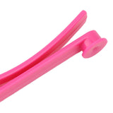 Plastic Beach Bag Hooks Accessories for Bogg Bags Insert Charm Cutie Cup Holder Connector Key Holder Rose Red
