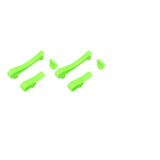 Plastic Beach Bag Hooks Accessories for Bogg Bags Insert Charm Cutie Cup Holder Connector Key Holder Green - 45-Degree Angle