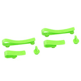 Plastic Beach Bag Hooks Accessories for Bogg Bags Insert Charm Cutie Cup Holder Connector Key Holder Green - Low Angle
