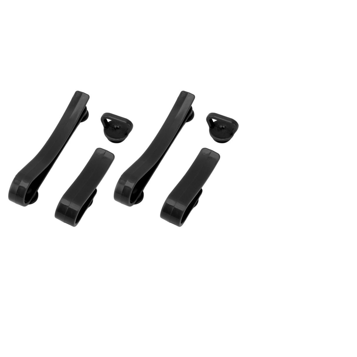 Plastic Beach Bag Hooks Accessories for Bogg Bags Insert Charm Cutie Cup Holder Connector Key Holder Black
