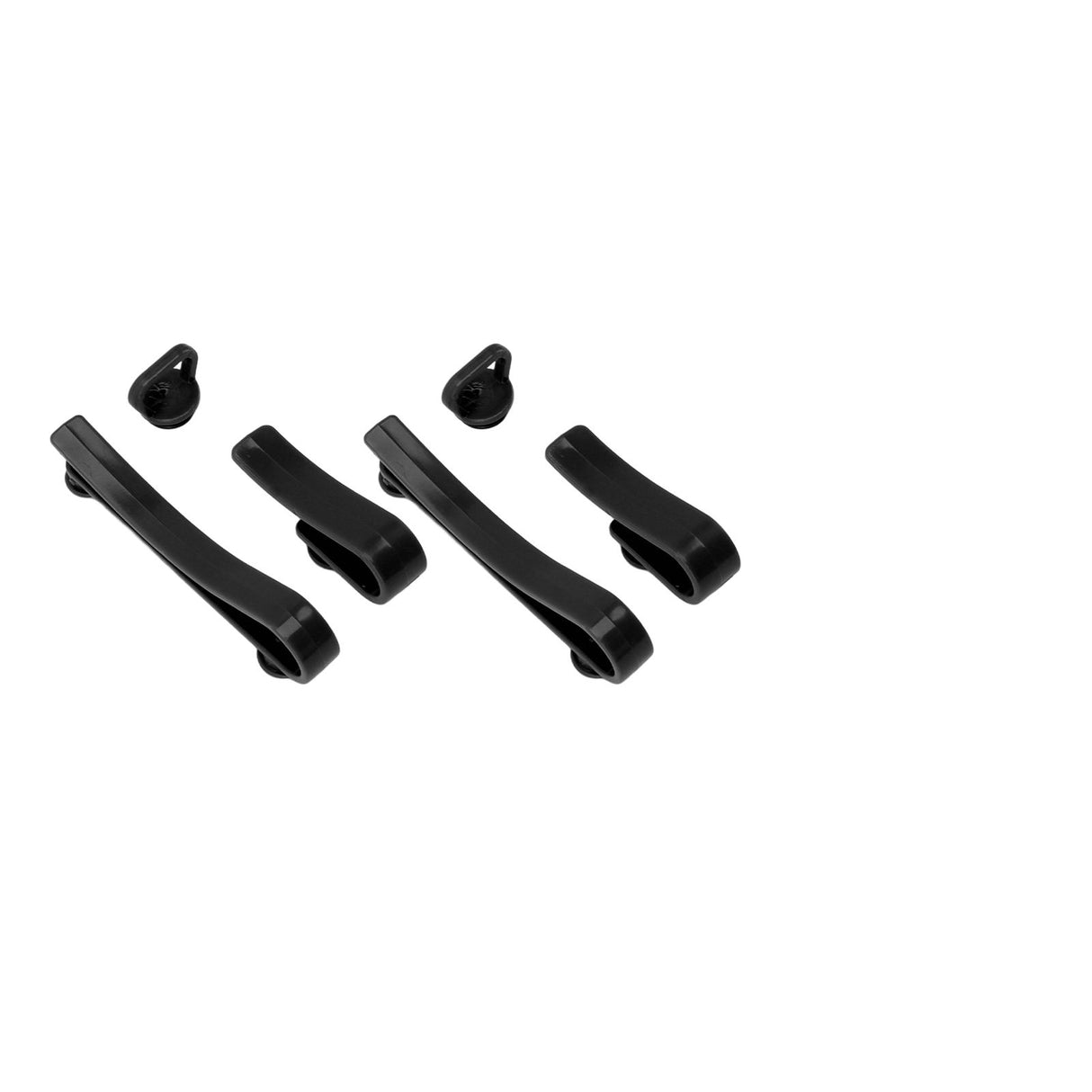 Plastic Beach Bag Hooks Accessories for Bogg Bags Insert Charm Cutie Cup Holder Connector Key Holder Black