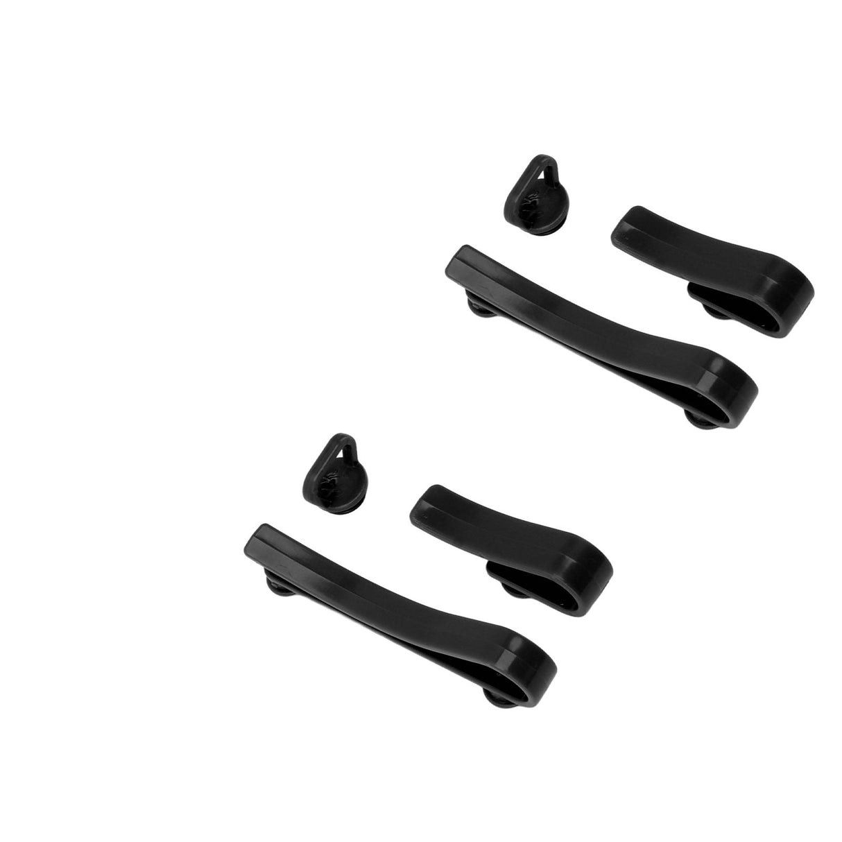 Plastic Beach Bag Hooks Accessories for Bogg Bags Insert Charm Cutie Cup Holder Connector Key Holder Black