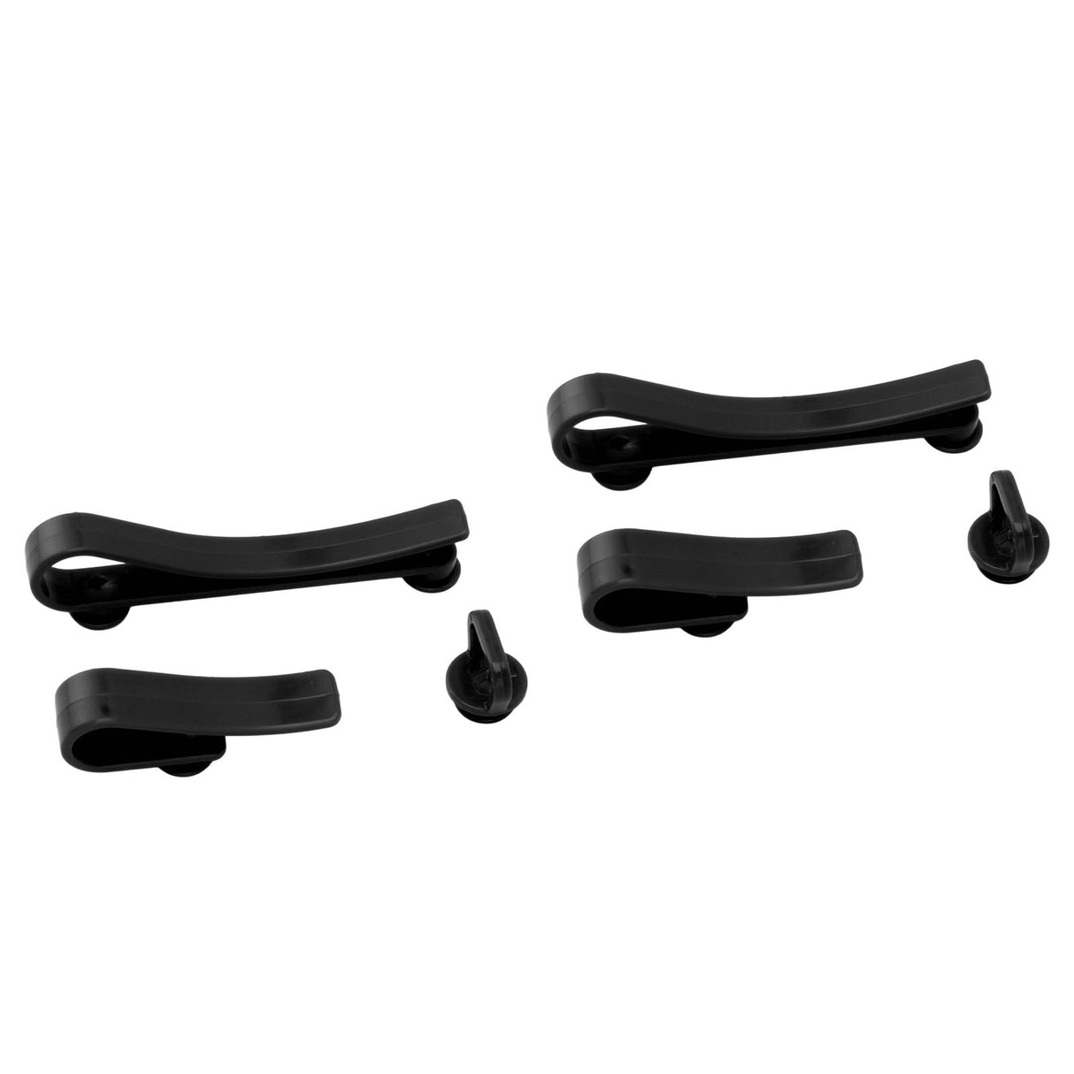 Plastic Beach Bag Hooks Accessories for Bogg Bags Insert Charm Cutie Cup Holder Connector Key Holder Black
