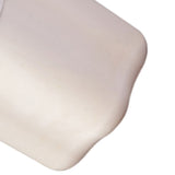 Desktop Trash Bin with Lid Flower Shape Small Garbage Can Large Opening Storage Paper Basket White - Extra Image