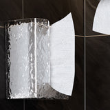 Wall Mounted Tissue Box Glacier Pattern Multifunctional Light Luxury Style Tissue Dispenser Box for Bathroom