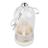 Makeup Brush Storage Holder 360 Degree Rotatable Makeup Organizer Dustproof Waterproof Holder for Lipstick Cosmetic Milky White