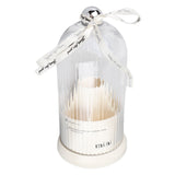 Makeup Brush Storage Holder 360 Degree Rotatable Makeup Organizer Dustproof Waterproof Holder for Lipstick Cosmetic Milky White - Extra Image